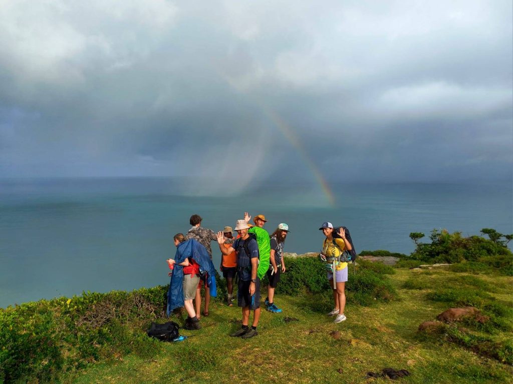 Pondo Tours - Coastline rainbow